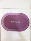 Super Absorbent Nappa Leather Bathroom Mat – Anti-Slip Quick-Dry Magic Floor Rug