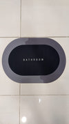 Super Absorbent Nappa Leather Bathroom Mat – Anti-Slip Quick-Dry Magic Floor Rug