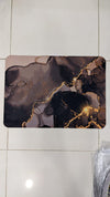 Modern Square-Edge Quick-Dry Bathroom Mat – Super Absorbent Anti-Slip Floor Rug