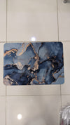 Modern Square-Edge Quick-Dry Bathroom Mat – Super Absorbent Anti-Slip Floor Rug