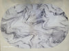 Luxury Oval Marble Pattern Bathroom Mat – Quick-Dry Super Absorbent Anti-Slip Rug