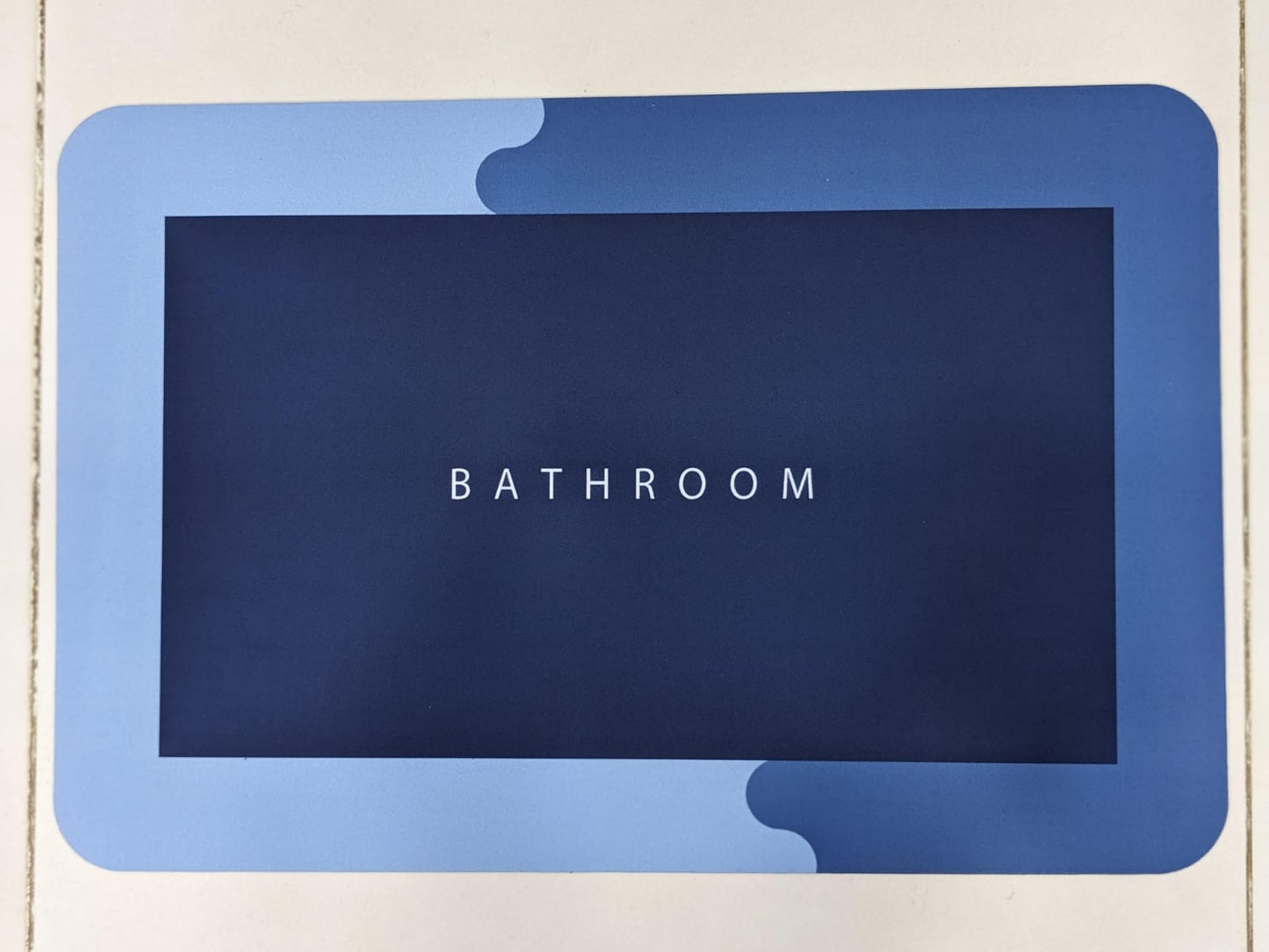 Square Bath & Kitchen Mat – Super Absorbent Quick-Dry Anti-Slip Floor Rug