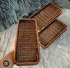 Artisan Rectangle – Luxury Faux Rattan Organizer