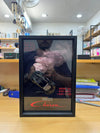 Bugatti Chiron 3D Kinetic Metal CarArt Wooden Frame