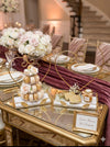 Luxury Heart-Frame Marble Decor Tray