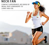 Aero-Glide Rechargeable Hands-Free Neck Fan – Portable Personal Cooler