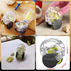 Mini Rolling Garlic Crusher & Mincer – Innovative Wheeled Manual Food Chopper