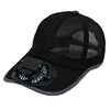 Mesh Cooling Fan Sunhat – USB Type-C Rechargeable Personal Cooling Cap