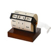 Luxury Rotating Wheel Perpetual Desk Calendar Ornament