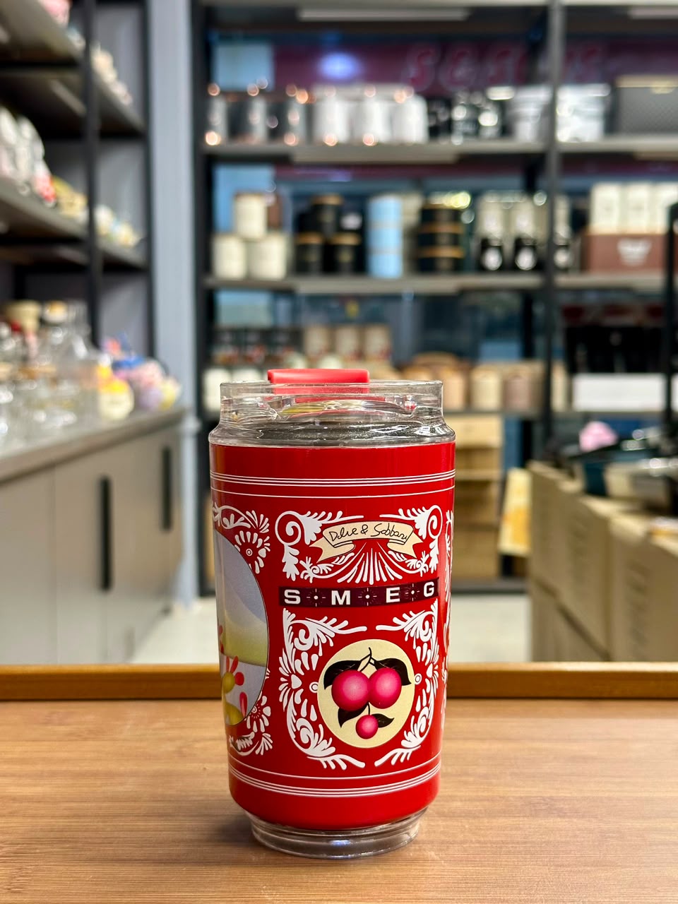 Smeg Style Insulated Travel Mug | Luxury Thermal Coffee Tumbler