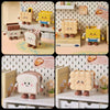 Cartoon Food Figure Pen Holder & Desk Organizer - Cute Desktop Stationery Stand