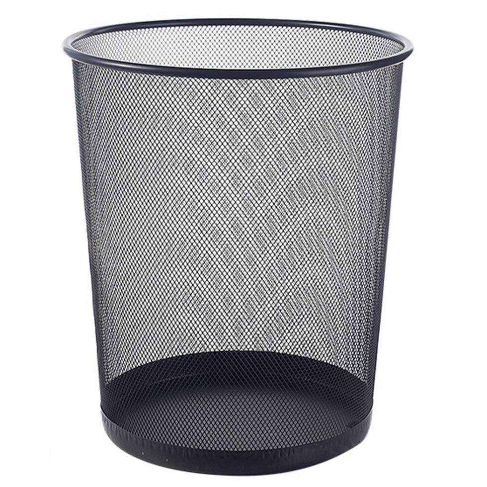Metal Mesh Trash Can – Rustproof Wire Waste Bin