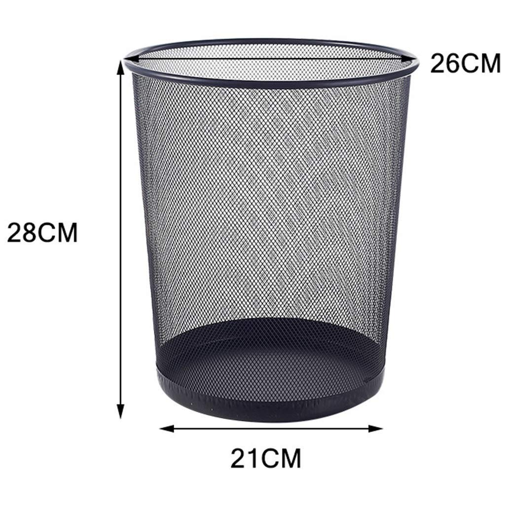 Metal Mesh Trash Can – Rustproof Wire Waste Bin