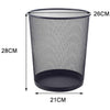 Metal Mesh Trash Can – Rustproof Wire Waste Bin