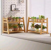 2-Layer Bamboo Multipurpose Rack  & Kitchen Shelf Organizer