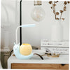 Snail LED Desk Lamp with USB Charging & Pen Holder