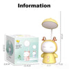 Cute Cartoon LED Kids Desk Lamp – Rechargeable Eye-Care Study Light