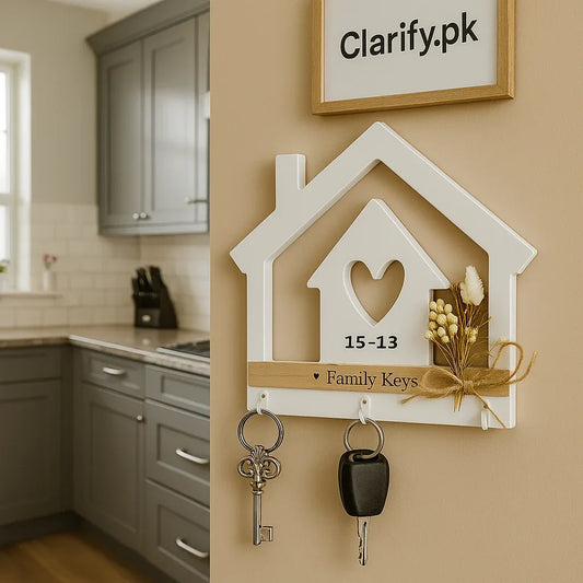 Wooden Key Holder – Stylish Home Wall Organizer