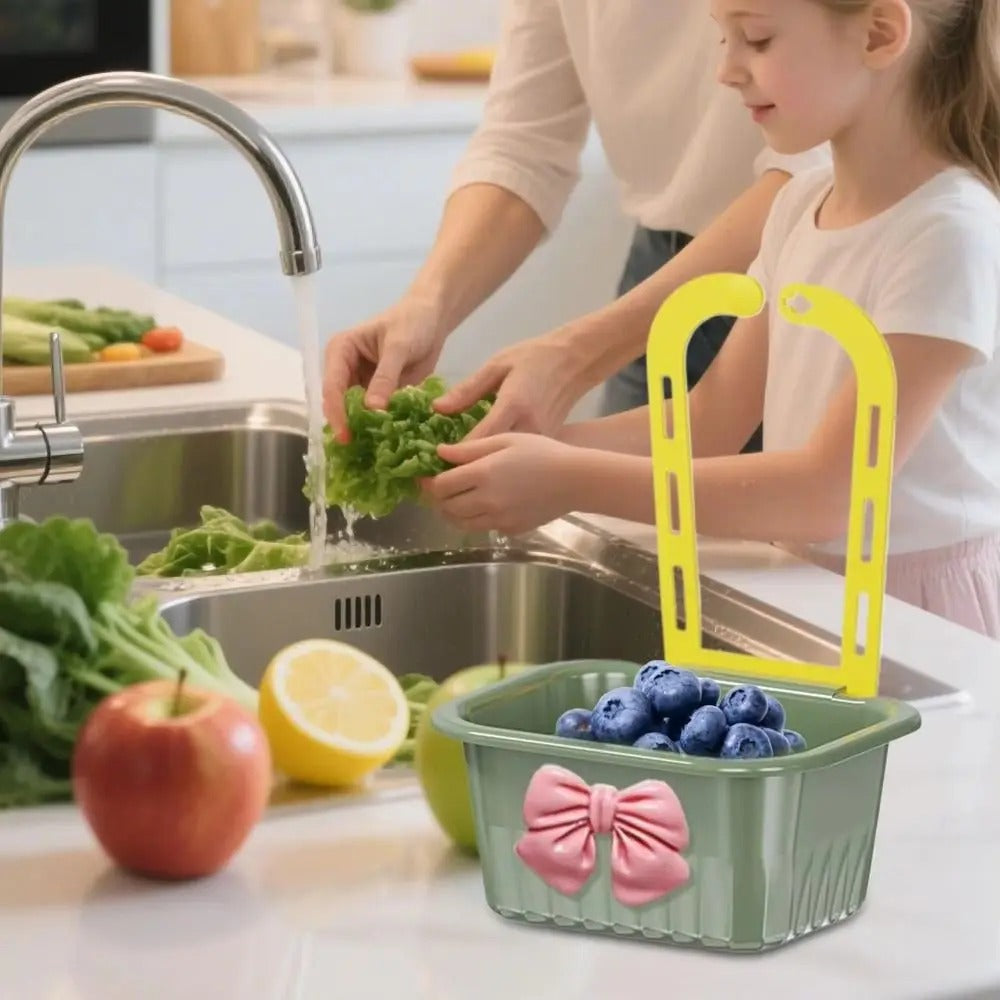 Stream Multipurpose Hangable Kitchen Sink Strainer