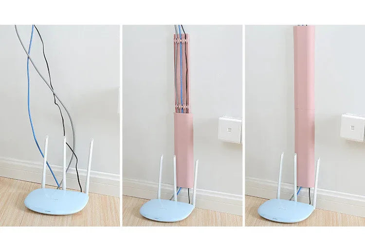 Cable holder only white clr - Clarify.pk