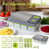 Manual Vegetable Chopper & Mandoline Slicer