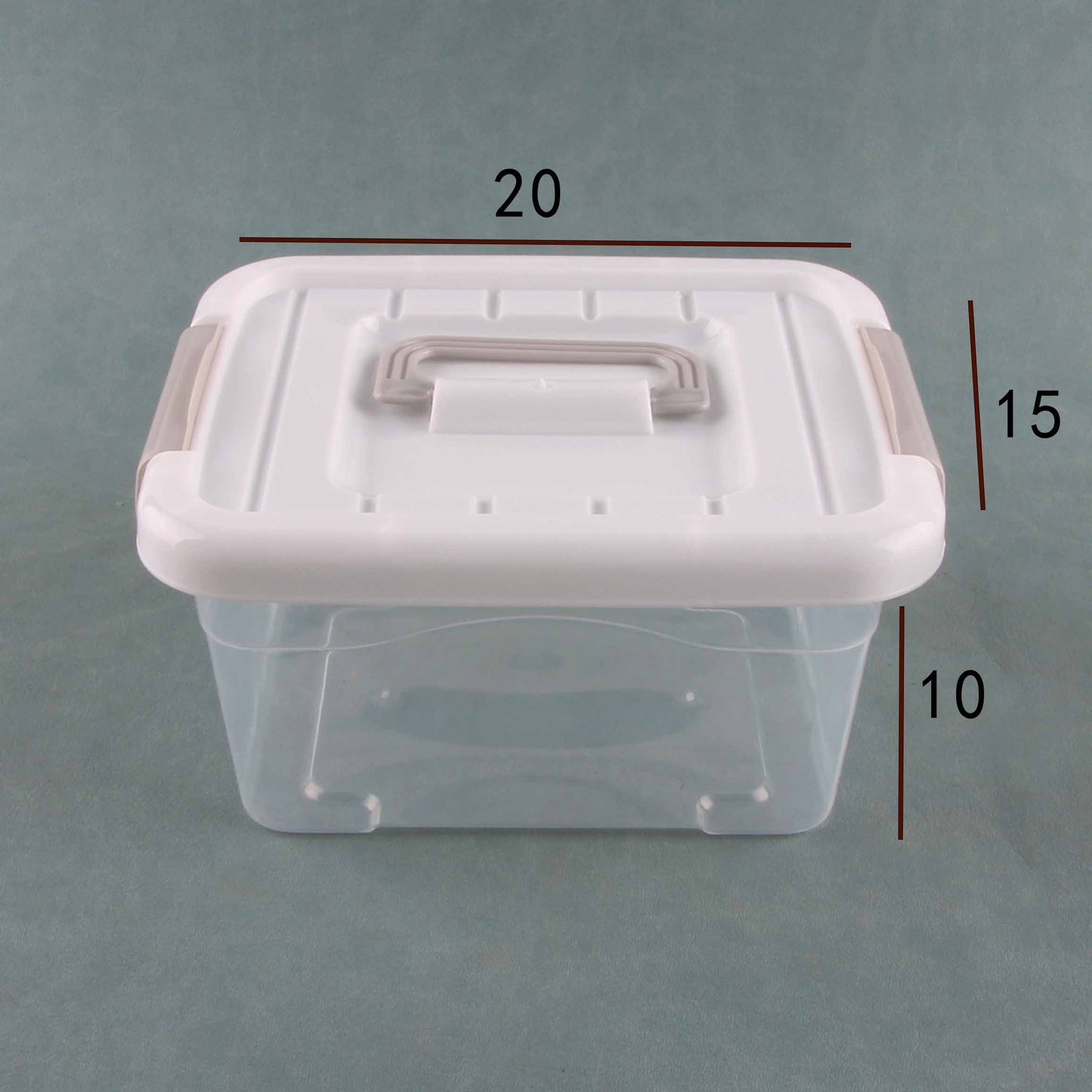 New Style Storage Box - Minimalist Organizer with White Lid
