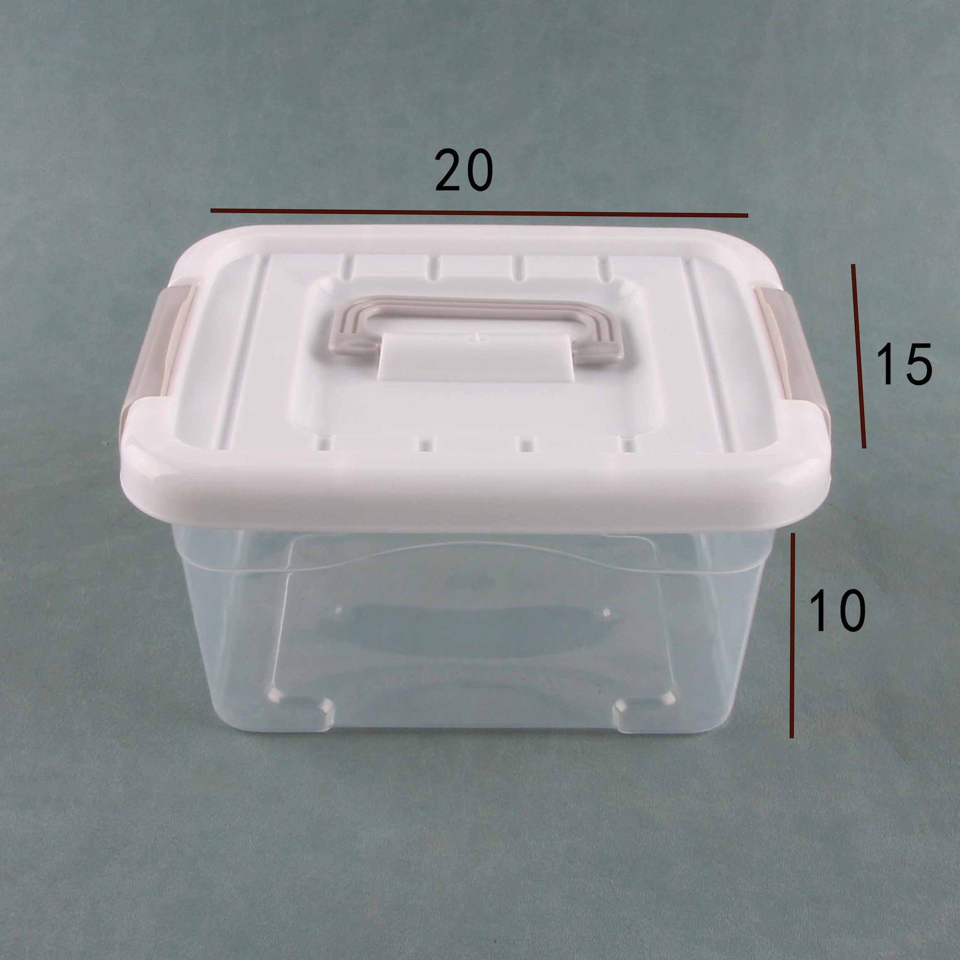 New Style Storage Box - Minimalist Organizer with White Lid