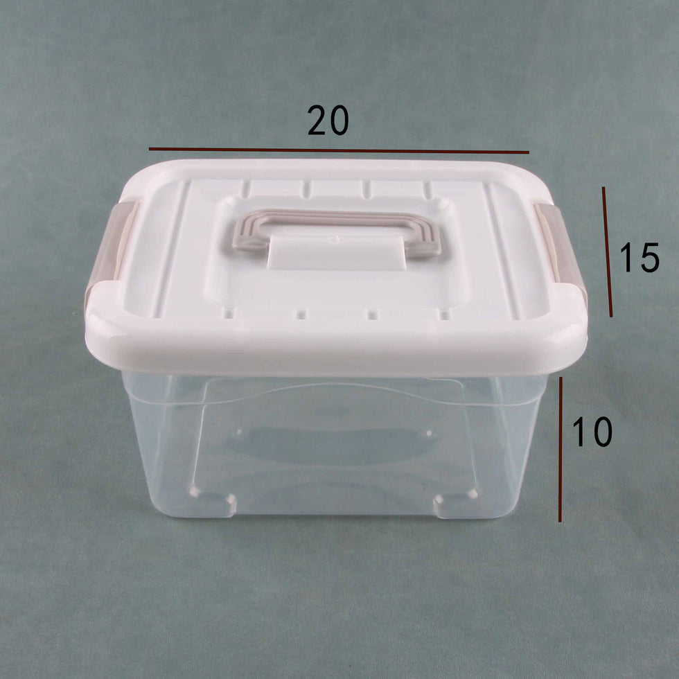 New Style Storage Box - Minimalist Organizer with White Lid