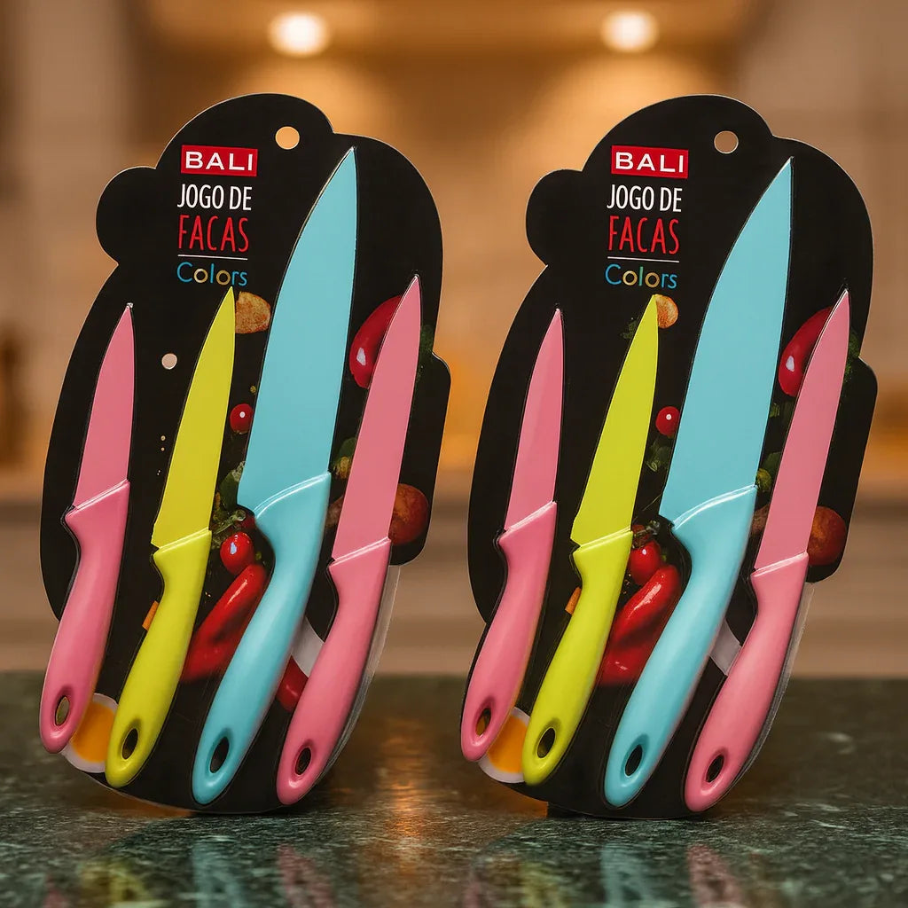 4pcs Kitchen Knife Set – Sharp & Durable - Clarify.pk