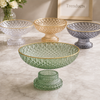 Luxury Acrylic Fruit Drain Dish with Removable Base