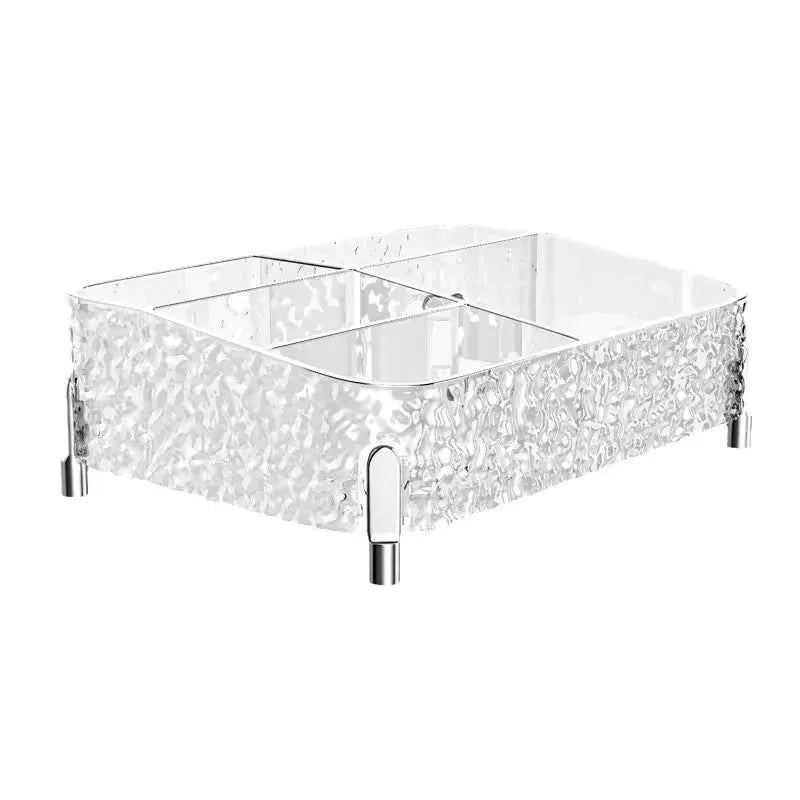 Acrylic Makeup Organizer Box with Clear Design