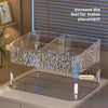 Acrylic Makeup Organizer Box with Clear Design - Clarify.pk