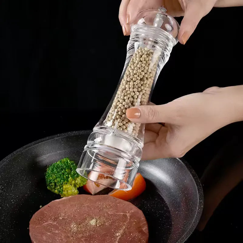 Acrylic Manual Paper Grinder Salt & Pepper Mills - Clarify.pk