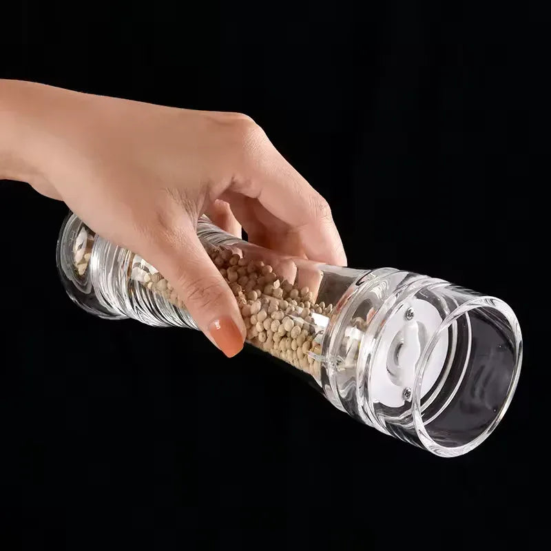 Acrylic Manual Paper Grinder Salt & Pepper Mills - Clarify.pk