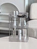 Acrylic Shower Organizer with Multi-Tier Storage - Clarify.pk