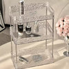 Acrylic Shower Organizer with Multi-Tier Storage - Clarify.pk