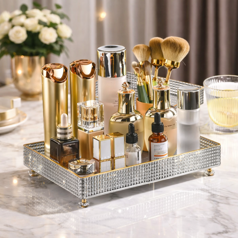 Imperial Vanity & Perfume Tray – Multi-Purpose Luxury Organizer