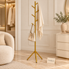 Premium Adjustable Standing Coat & Towel Rack