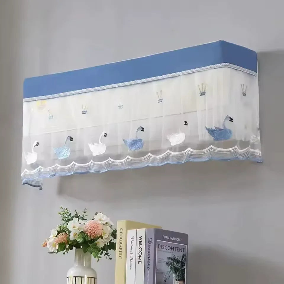 Air Conditioner Dust Cover – Wall-Mounted Washable AC Protector (Random)