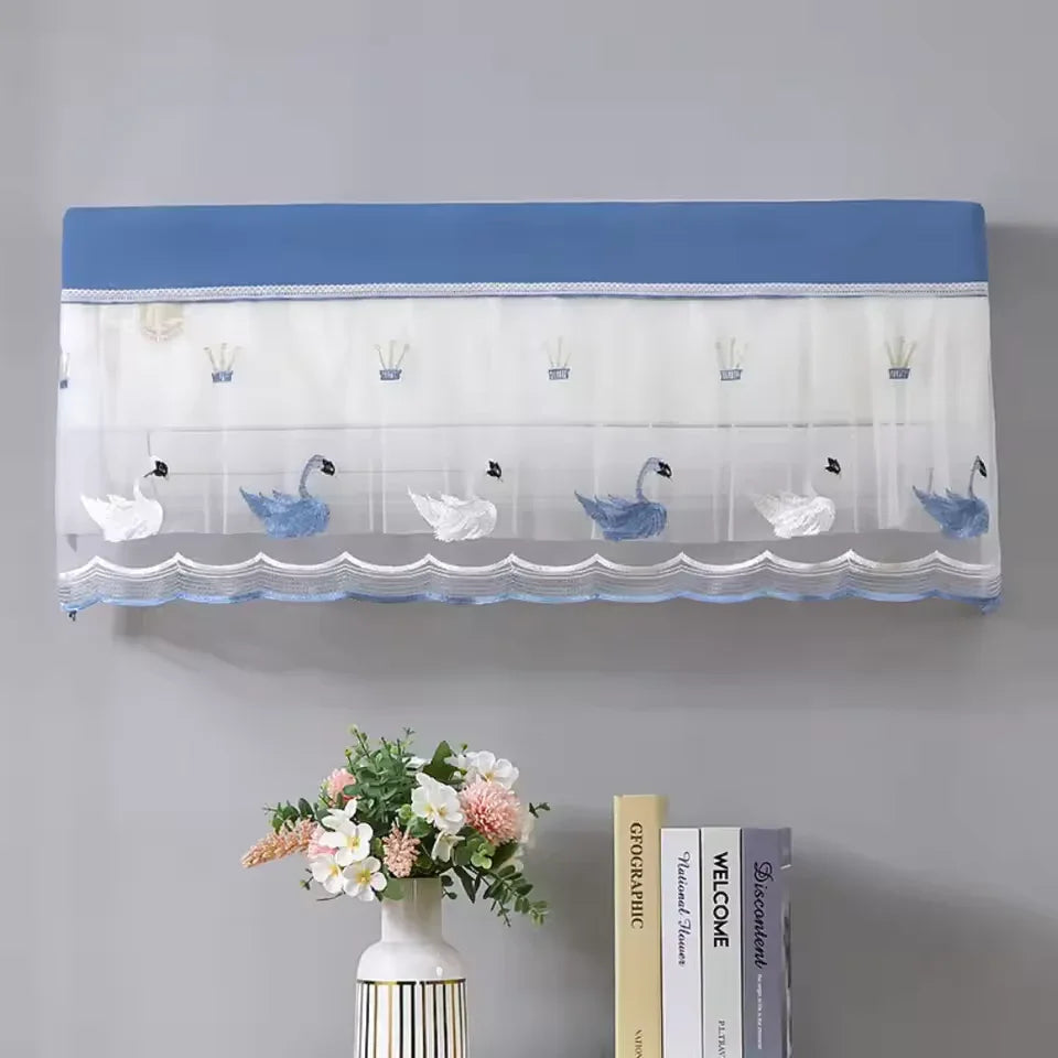 Air Conditioner Dust Cover – Wall-Mounted Washable AC Protector (Random)