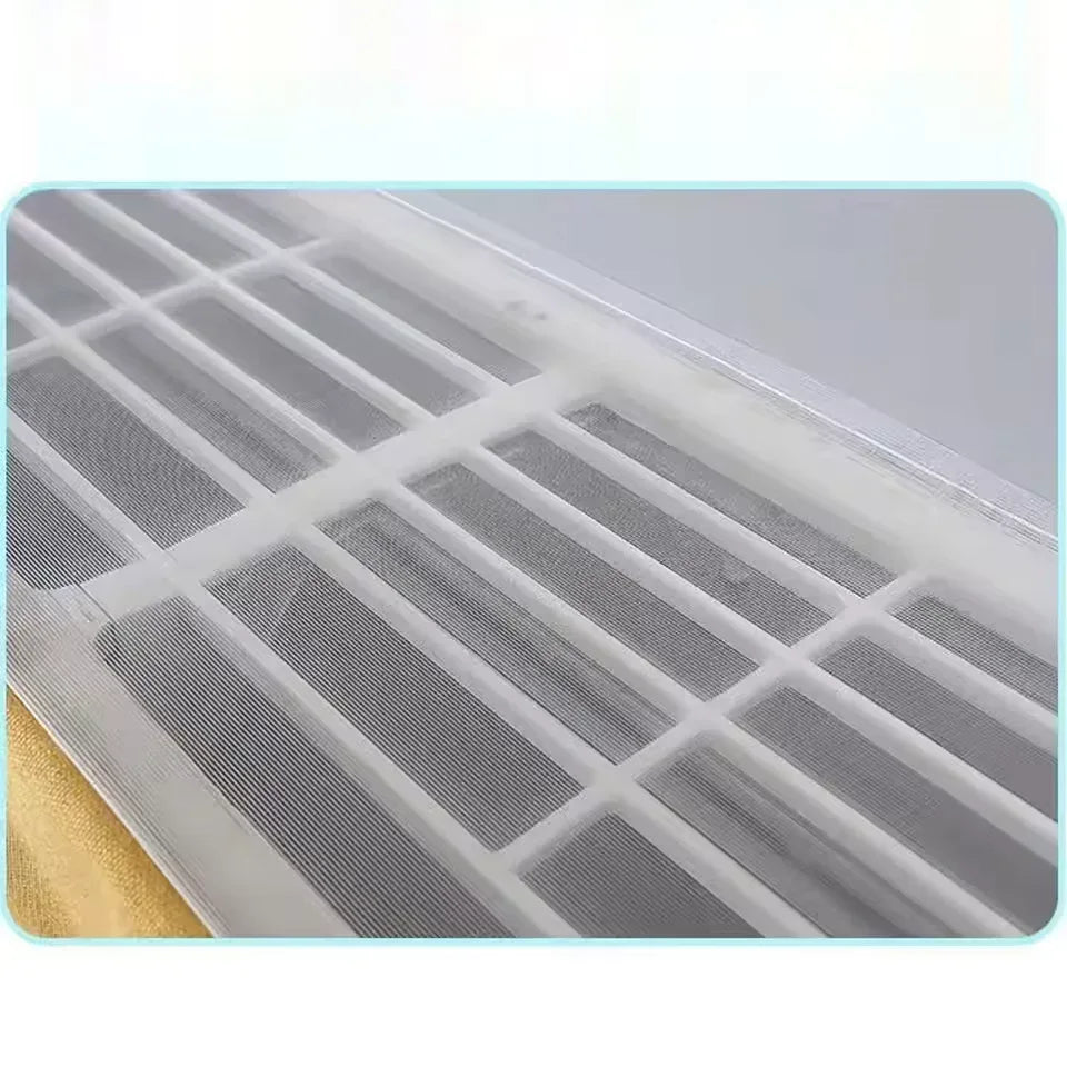 Air Conditioner Dust Cover – Wall-Mounted Washable AC Protector (Random) - Clarify.pk