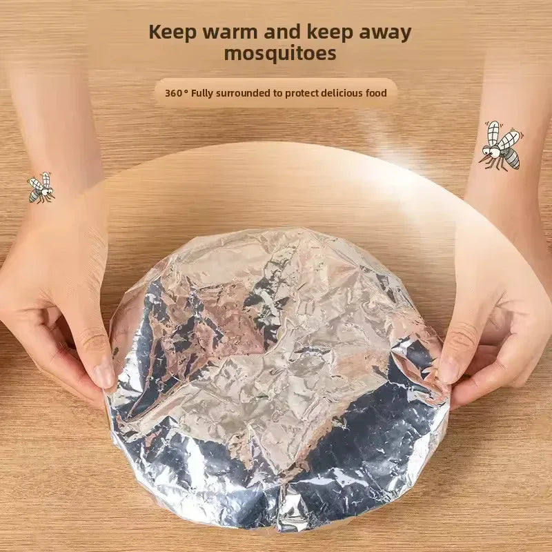 Aluminum Foil Pack for Meal Prep - Insulated & Durable (pack of 10)