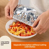 Aluminum Foil Pack for Meal Prep - Insulated & Durable (pack of 10)