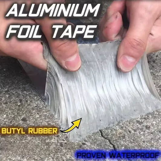 Aluminum Foil Waterproof Tape with Butyl Rubber - Clarify.pk