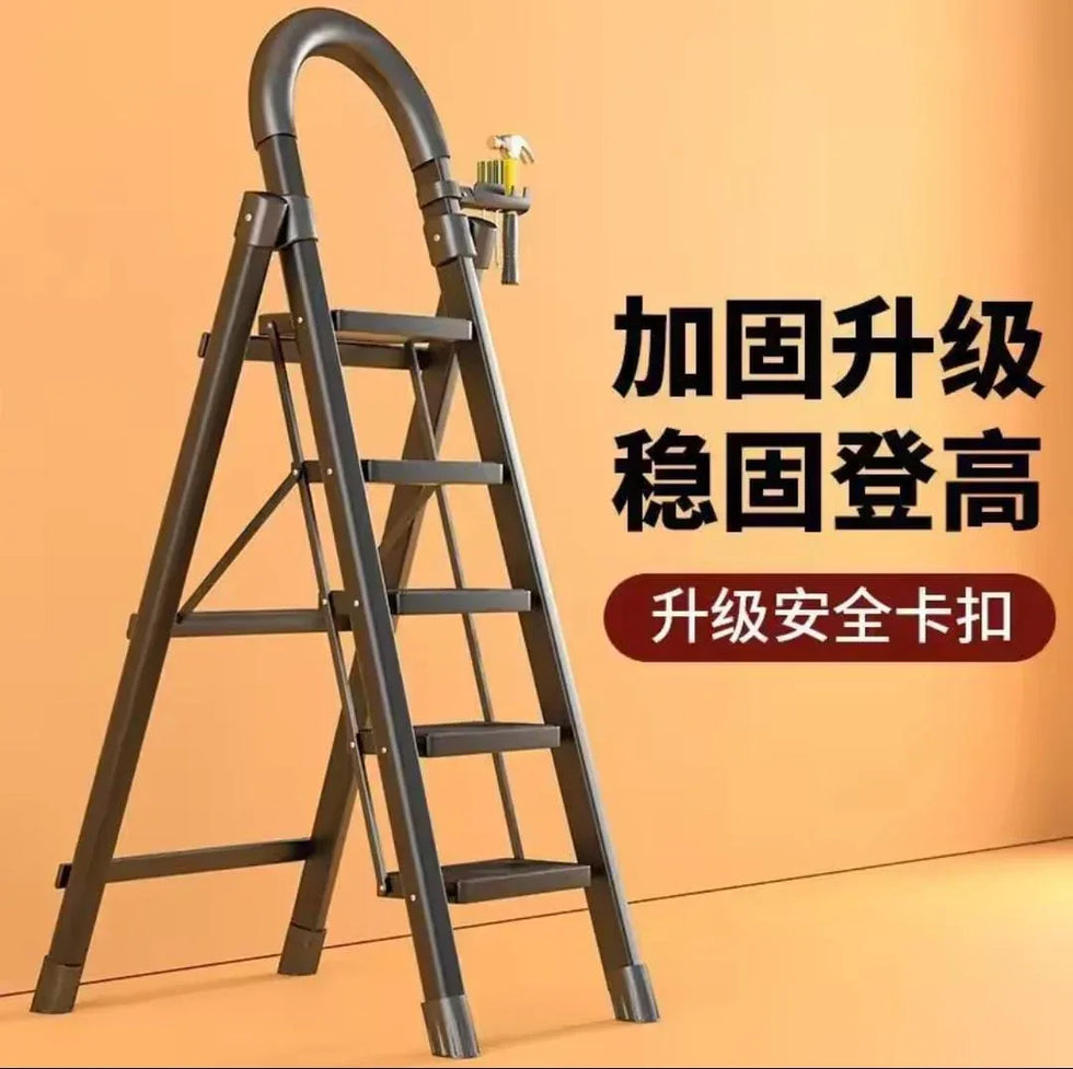 Anti Slip Steel Ladder for Safe Home Use - Clarify.pk