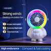 Portable USB Desktop Fan with Night Light - Clarify.pk