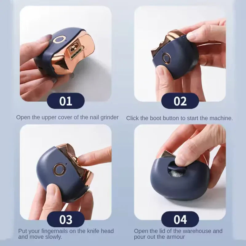 Automatic Electric Nail Clipper – Smart & Safe - Clarify.pk