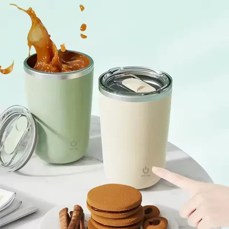Automatic Self Stirring Mug with Lid - Clarify.pk
