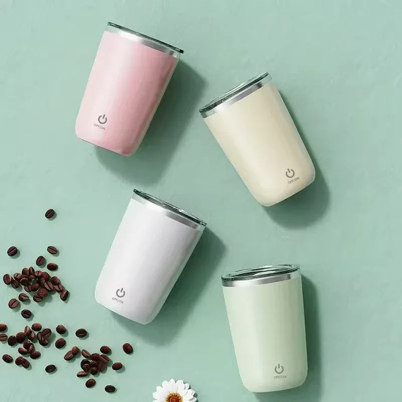 Automatic Self Stirring Mug with Lid