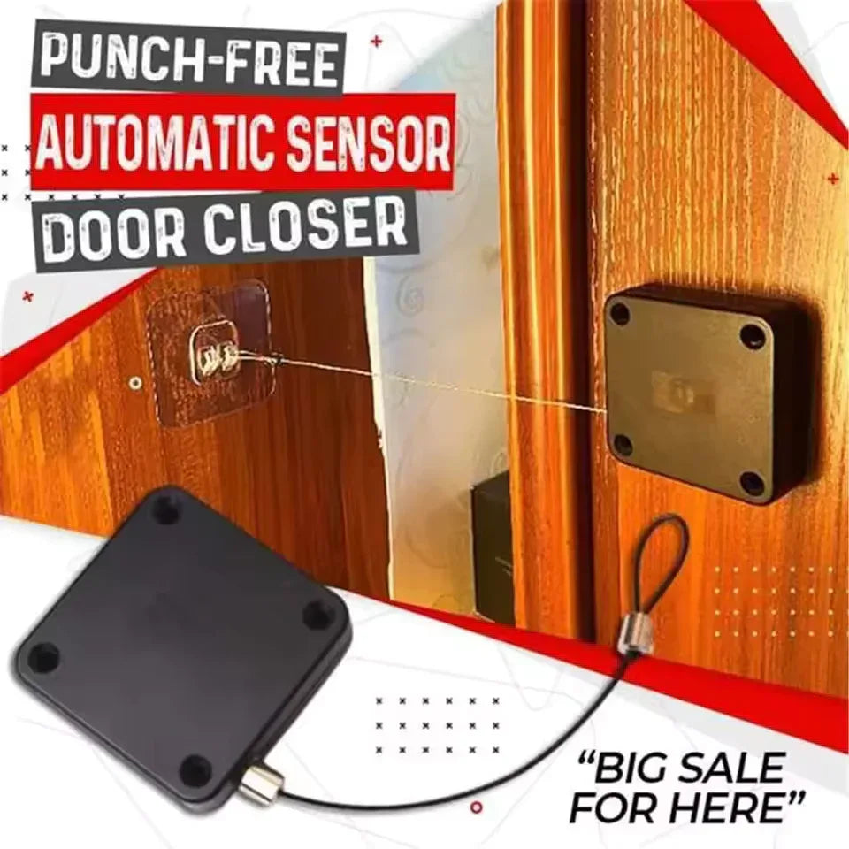 Automatic Sliding Door Closer with Sensor - Clarify.pk
